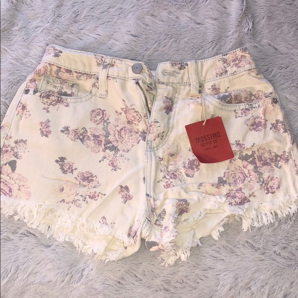 High rise shorts